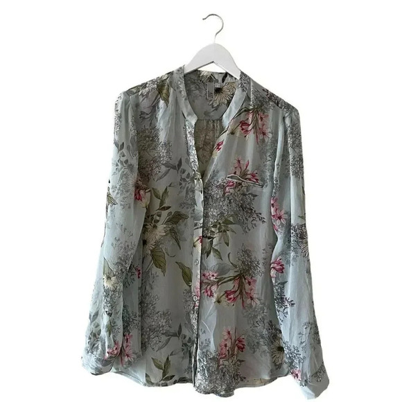 Floral Print Women's Top - Picture 2 of 15